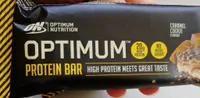 Optimum nutrition protein bar caramel cookie