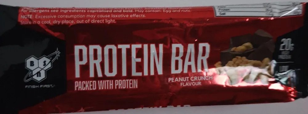 Protein Bar peanut crunch flavour