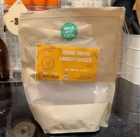 Organic ground linseed/flaxseed