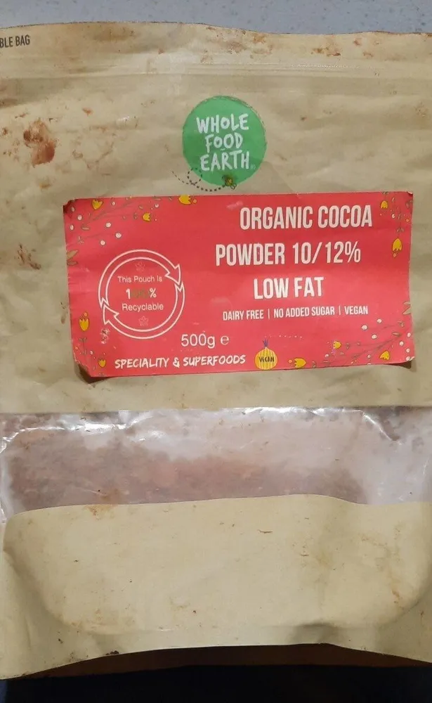 Organic cocoa powder