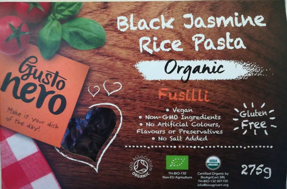 Black Jasmine Rice pasta