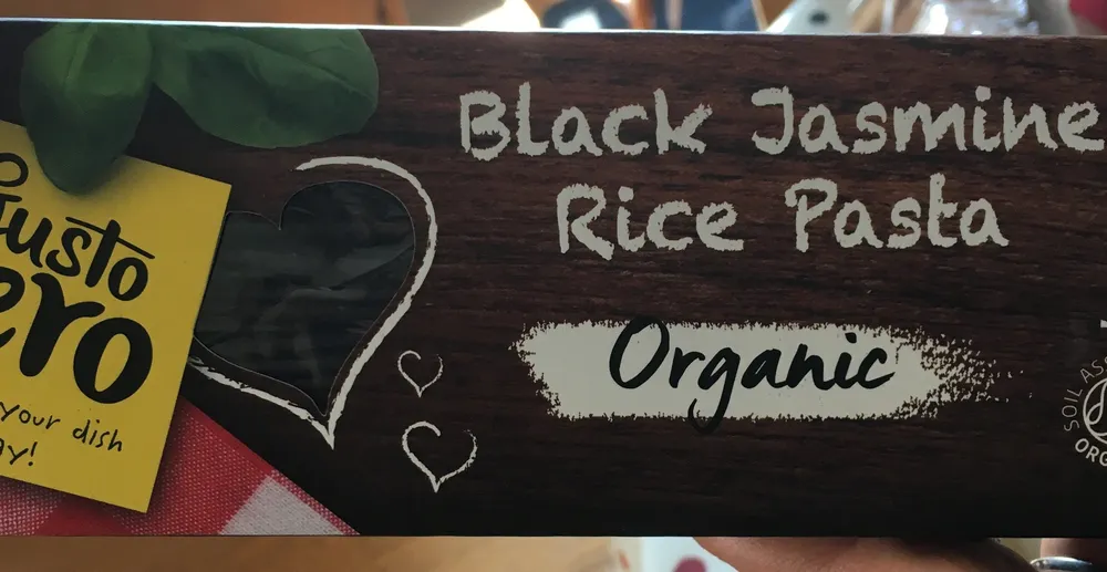 Black Jasmine Rice Pasta