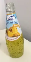 Basil seed drink pineapple
