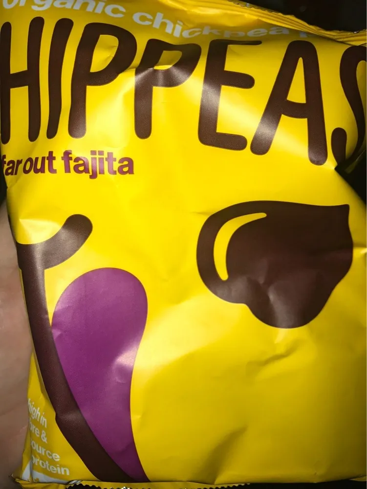Organic chickpea puffs