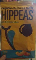 Organic chickpea puffs
