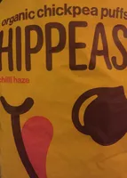 Organic chickpea puffs