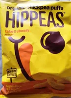 Organic chickpea puffs