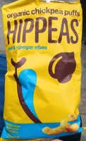Organic chickpea puffs