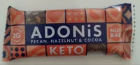 Pecan, Hazelnut & Cocoa Keto Nut Bar