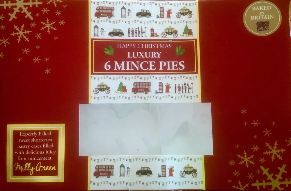 Luxury mince pies