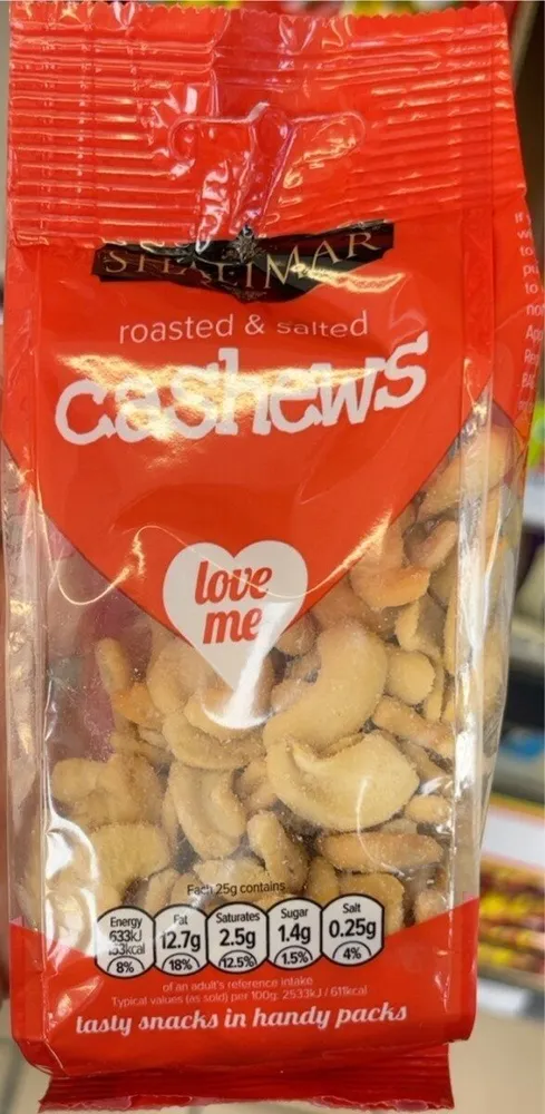 Roasted & Salted Cashews
