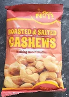 Roasted and salted cashews
