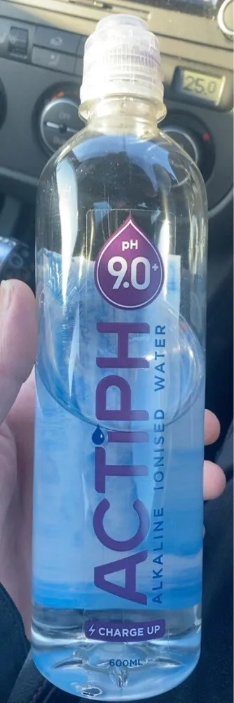 Actiph alkaline ionised water