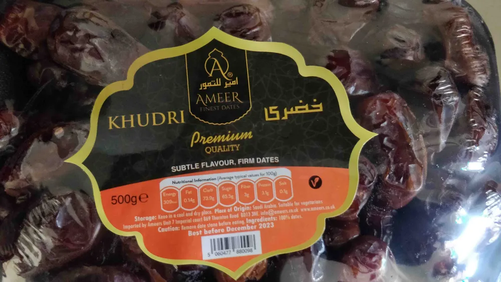 Khudri dates
