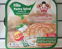 Fillo pastry spiral