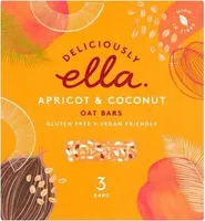 Apricot & Coconut Oat Bars 3 x