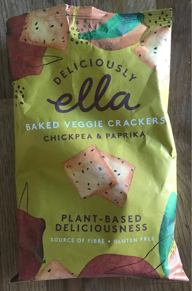Baked Veggie Crackers