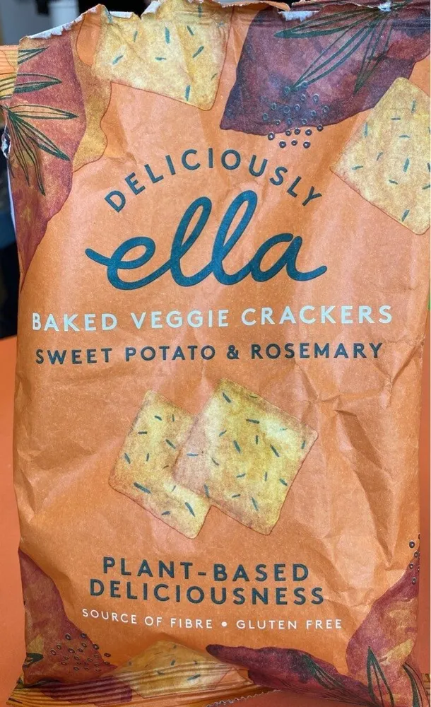 Baked Veggie Crackers