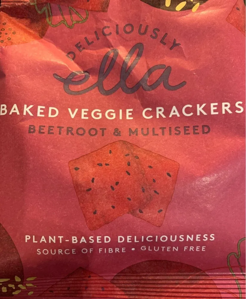 Deliciously Ella baked veggie crackers bettrave