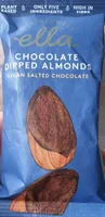 Chocolate dipped almonds