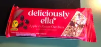 Apple & raisin oat bar