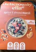 Apricot and almond muesli
