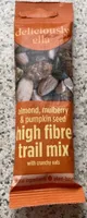 High fibre trail mix with crunchie oats