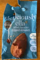 Salted Chocolate Dipped Almonds