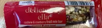 Cashew & Cranberry trail mix bar