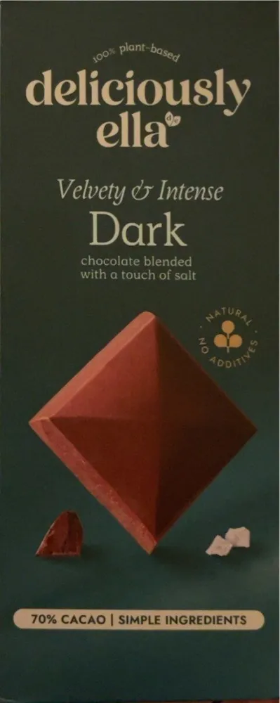 Velvety & intense dark chocolate