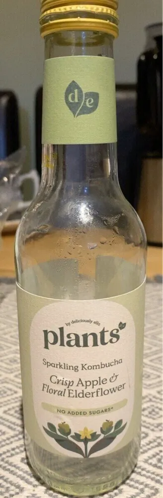 Sparkling Kombucha Crisp Apple & Floral Elderflower