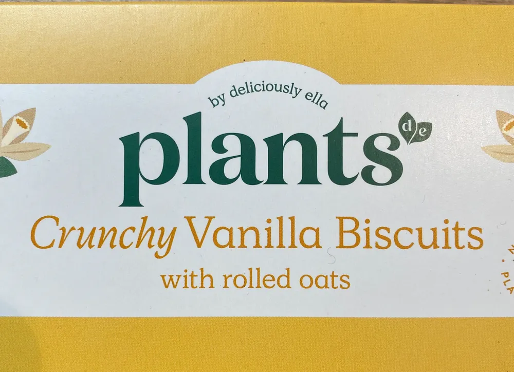 crunchy vanilla biscuits