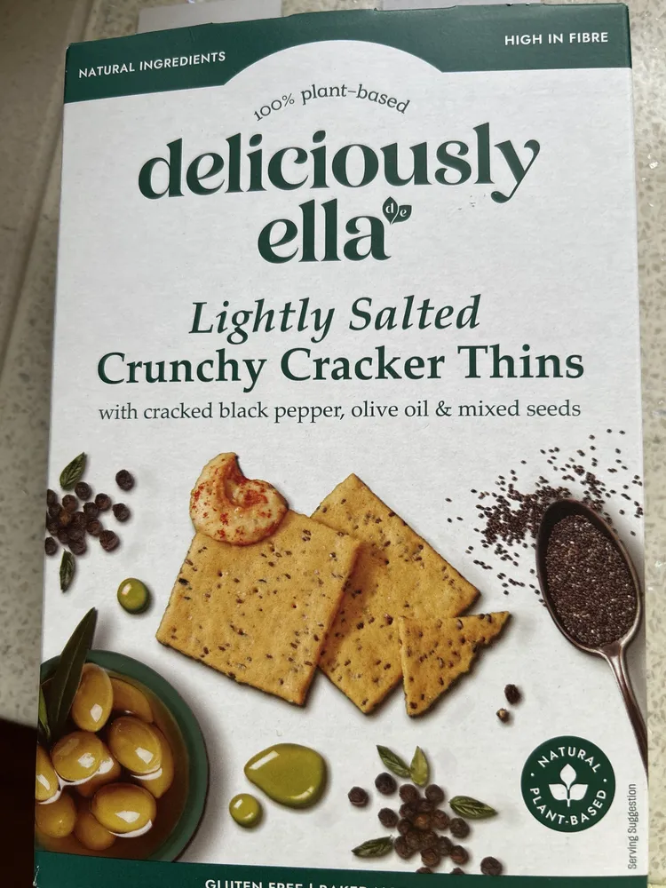 Lightly Salted Crunchy Cracker Thins
