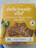 Lemon & Poppy Seed Oat Bars