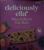 Mixed Berry Oat Bars