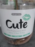Cute Mint Chocolate meal replacement shake