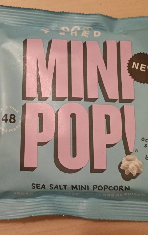 Sea Salt Mini Popcorn
