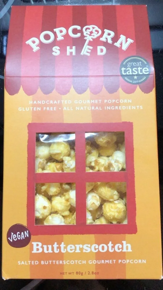 Butterscotch popcorn