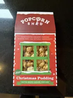 Christmas Pudding Festive Spiced Caramel Popcorn