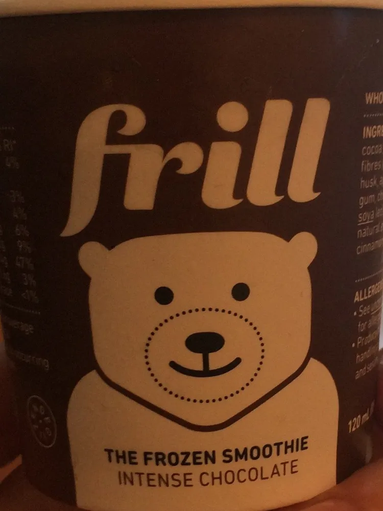The frozen smoothie intense chocolate