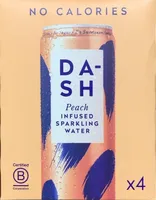 Peach Infused Sparkling Water