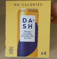 DA-SH Mango Infused Sparkling Water