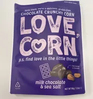 Love Corn milk chocolate & Sea salt