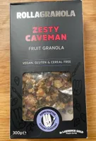 ZESTY CAVEMAN FRUIT GRANOLA