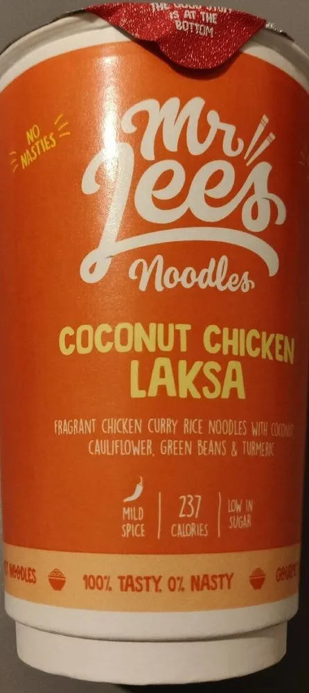 Noodles - coconut chicken laksa