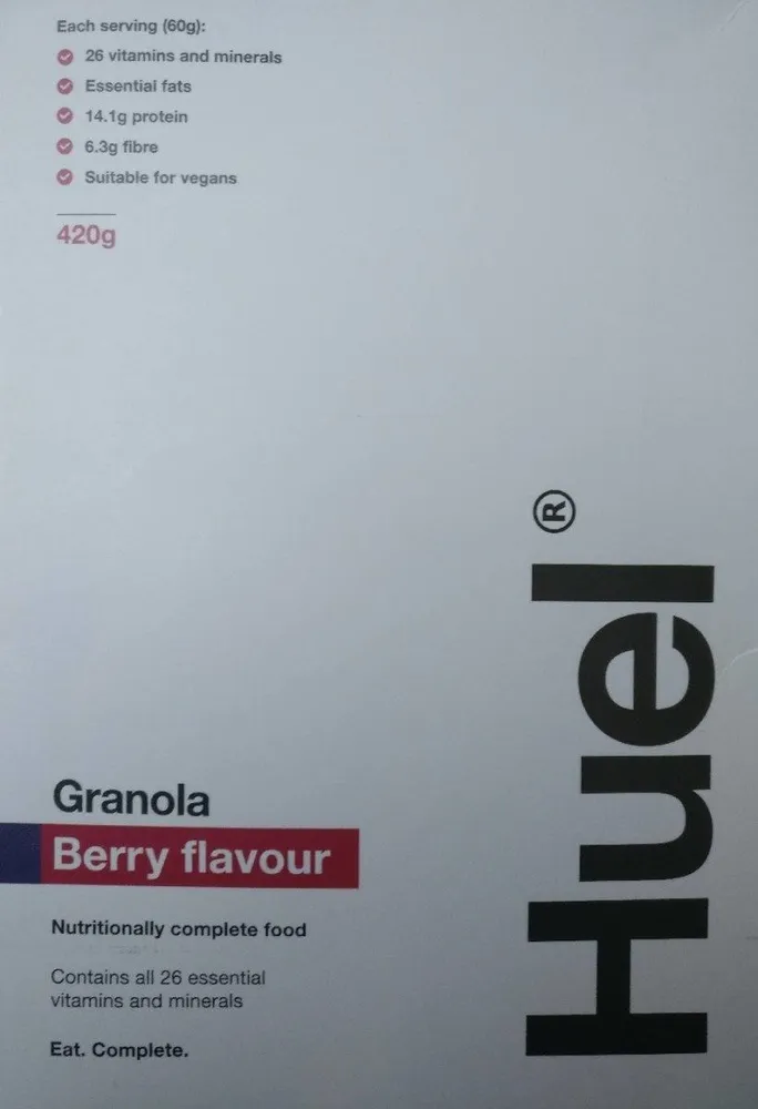 Huel Granola Fruits rouges
