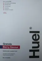 Huel Granola Fruits rouges