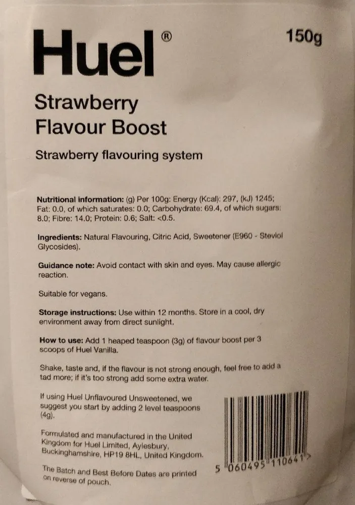 Flavour boost
