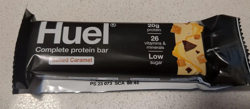 Complete protein bar: salted caramel