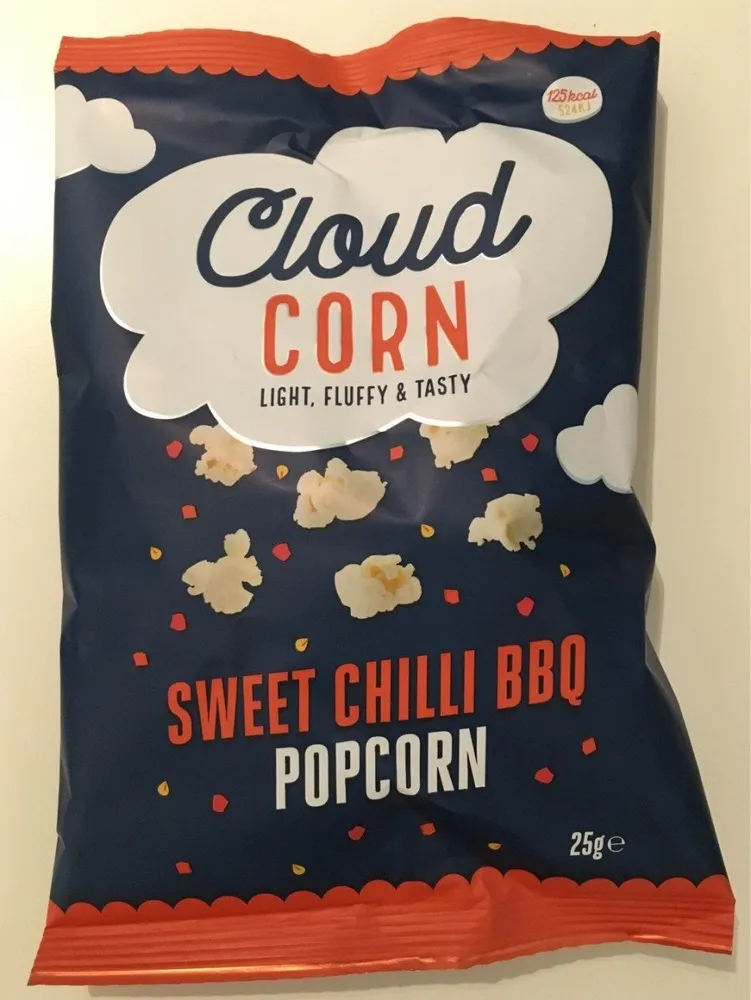 Cloud corn - sweet chilli bbq popcorn